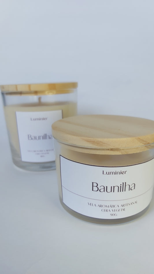 Vela aromática de Baunilha - Classic