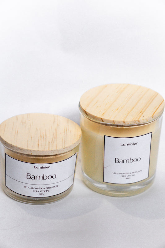 Vela aromática de Bamboo- Classic