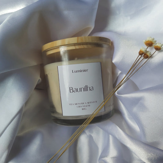Vela aromática de Baunilha - Classic